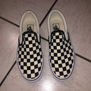 Checkered vans
